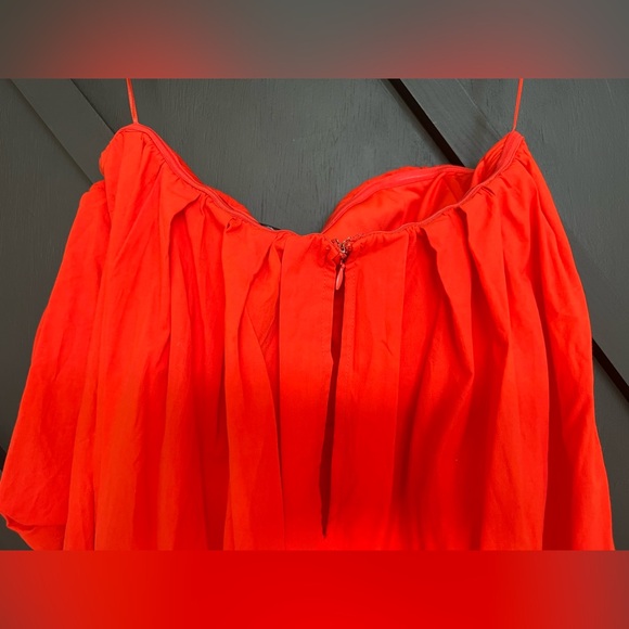 NWT Twilight Tides Off The Shoulder Maxi Dress in Scarlet, Size Medium - Picture 9 of 11